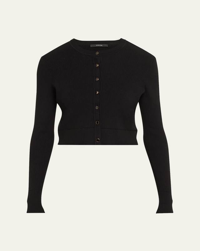 Zoe Classic Cropped Cardigan
